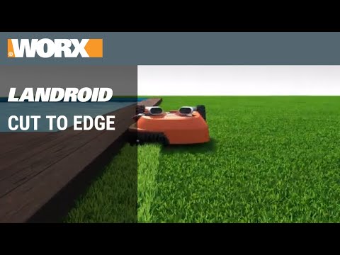 Cut to Edge | WORX Landroid robotic mower