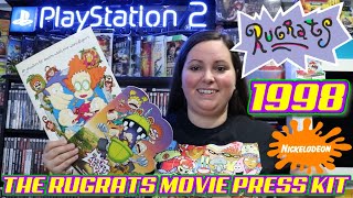 1998's Nicktoon's Nostalgia - Nickelodeon's The Rugrat's Movie Press Kit! Vintage Score!
