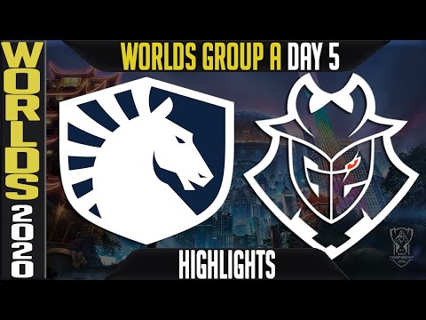 TL vs G2 Highlights | Worlds 2020 Group A Day 5 | LoL World Championship   Team Liquid vs G2 Esports