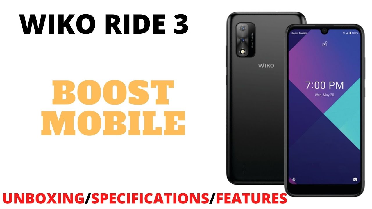 Wiko Ride 3 Unboxing  | Specifications | Features | Boost Mobile