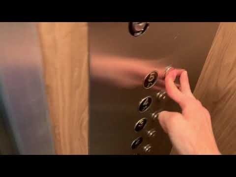 EXTREMELY MINT CONDITION!! 1978 Westinghouse Modded by Justin Hydraulic Elevators at the Holiday Inn