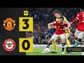 Rolando scores, Varane's First United Goal! | Manchester United 3-0 Brentford |