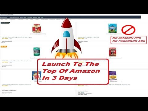 NEW 2018 Amazon FBA Launch Strategy - Rank No 1 In 3 Days