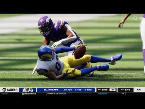 Madden 26 MyCareer YR14: Minnesota Vikings I had a bad first half 