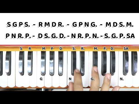 One of the best exercise to play fast fingers on Harmonium | #harmoniumguru
