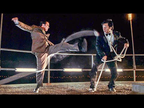 Jackie Chan demolishes 2 Henchmen with a Rope | The Tuxedo | CLIP