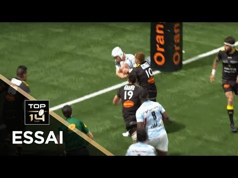 TOP 14 - Essai Henry CHAVANCY (R92) - Racing 92 - La Rochelle - J18 - Saison 2018/2019