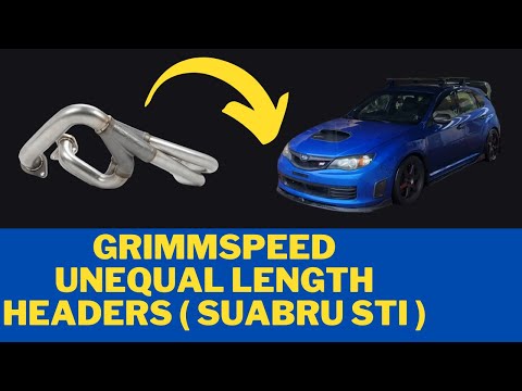 Boosting Performance: Grimmspeed UEL Header Installation on 2008 Subaru STI