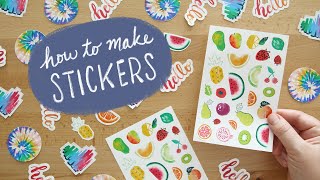How to Make Stickers with Cricut Maker