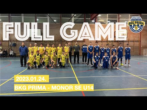 2023.01.24 BKG PRIMA - MONOR SE U14 FG