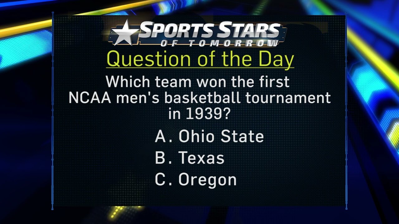 Question of the Day: The First NCAA Tournament Champions