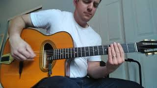 Video thumbnail for Gitane D-500 gypsy jazz guitar by Jim Falbo