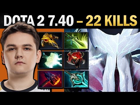 Faceless Void Pro Carry with Disperser and 22 Kills - Dota Gameplay