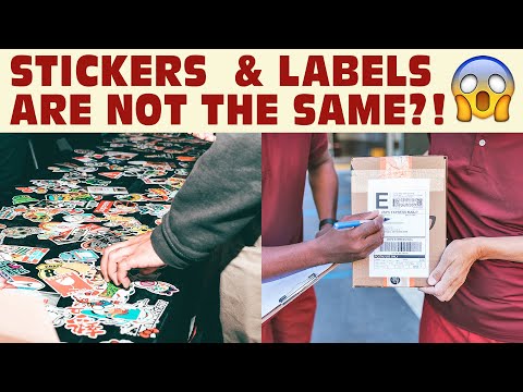 Labels vs. Stickers - What is the difference?