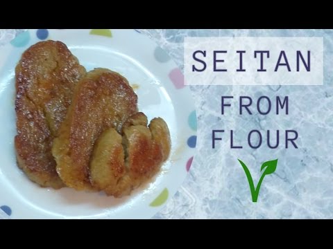 HOW TO MAKE MEAT (SEITAN) FROM FLOUR- Kako narediti meso (sejtan) iz moke?