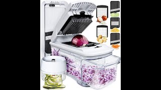Fullstar Mandoline Slicer Spiralizer Vegetable Slicer | Amazon | Sharpest Slicer | $45.99 Unboxing