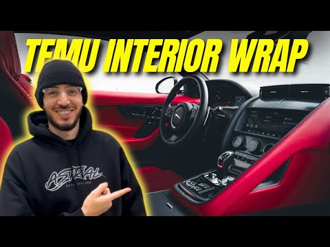 I Wrapped My Car’s Interior with TEMU Alcantara
