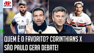 ‘É o que eu acho! Pra mim, o São Paulo contra o Corinthians em Itaquera…’ Clássico provoca debate