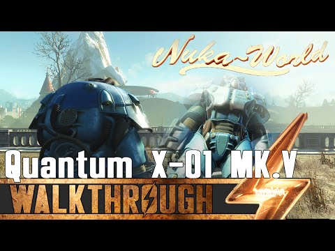 Fallout 4 Nuka World - Quantum X-01 Mark V Power Armor - Star Control Quest Guide
