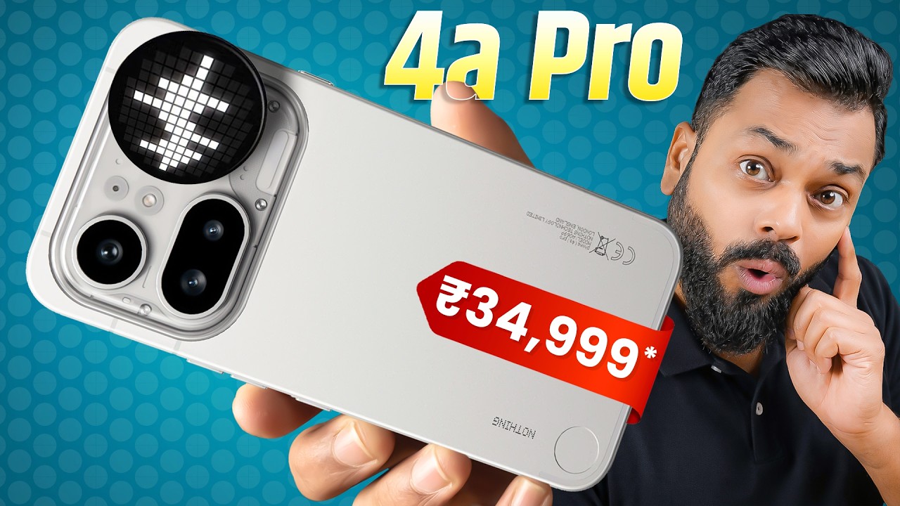 Nothing Phone (4a) Pro Unboxing & First Look ⚡ Glyph Matrix, SD 7 Gen 4, 5400mAh @ ₹3X,999*?
