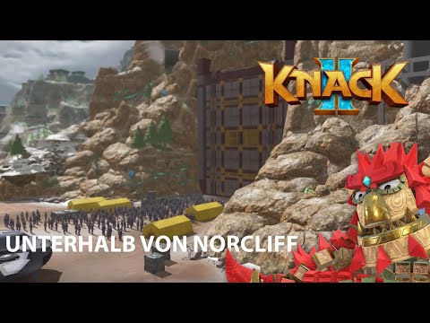 KNACK 2 - Kapitel 11 - Unterhalb von Norcliff - Walkthrough HD, Gameplay - German