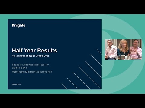 Knights - Investor Presentation (HY Results) - January 2026