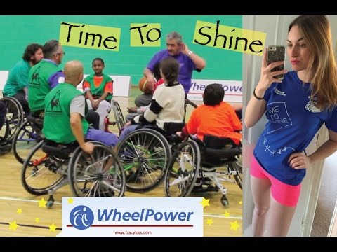 Tracy Kiss Visits WheelPower Time To Shine