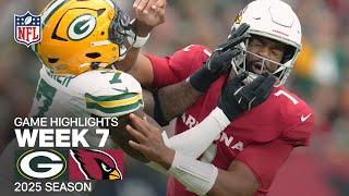 Download lagu Green Bay Packers vs. Arizona Cardinals Game Highlights | NFL 2025 Season Week 7 mp3