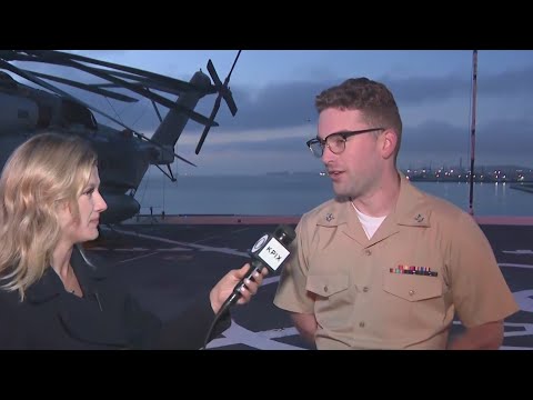 Navy fire controlman describes role on USS John P. Murtha as Fleet Week begins