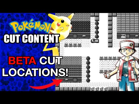 Cut and Altered Locations of Pokemon Red & Blue | Pokemon Cut Content