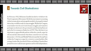 Ch 3.3.1 Towards Civil Disobedience (History, Grade 10, CBSE) Easy explanation in Hindi