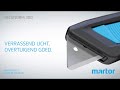 Veiligheidsmes Martor Secunorm 300 trapezium 19mm zwart