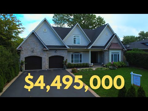 Tour a $4,495,000 Home in Oakville, Ontario!