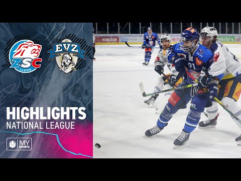 ZSC Lions vs. Zug 0:1 n.V. – Highlights National League