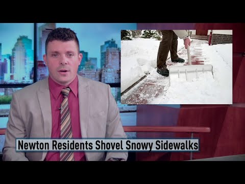 NJ Newton Residents Legally Required To Shovel Snow Off Sidewalks