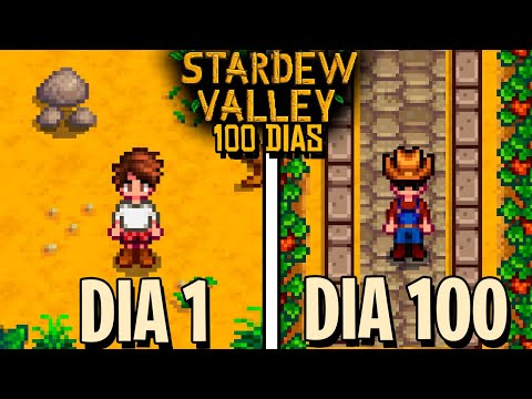 JOGUEI 100 DIAS NO STARDEW VALLEY