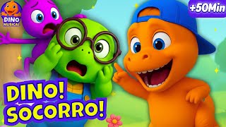Download lagu 😱🦖 DINO! SOCORROOO! | 50 Minutos de Música Infantil Divertida 🎵🐢 mp3
