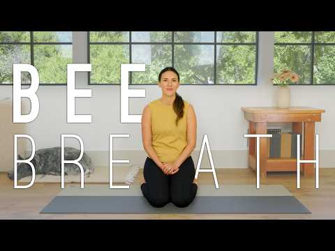 Bee Breath Bhramari Pranayama
