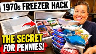 FILLING THE FREEZER FOR QUARTERS / DOLLARS