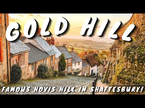 Gold Hill Shaftesbury - How to Visit Hovis Hill from the TV Advert!