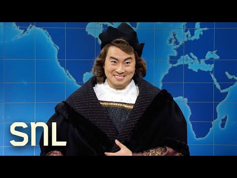 Weekend Update: Christopher Columbus on Statues of Himself and His Discoveries - SNL