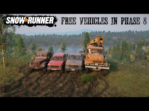 All Free Vehicles And Their Locations In Phase 8 Grand Harvest Update Or DLC Snowrunner