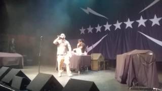 Bubba Sparxxx Rapping Ghost 2016 Fillmore Detroit intro Yelawolf