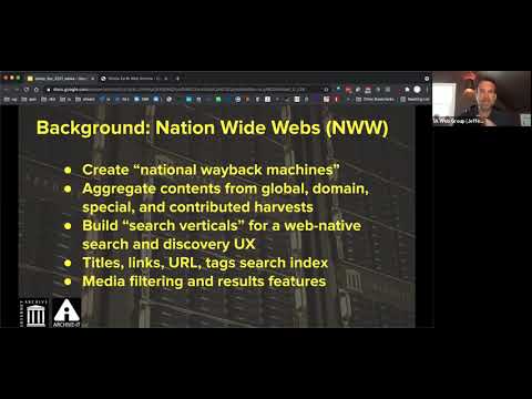 IIPC WAC2021: The Whole Earth Web Archive