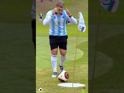 Which one’s your favorite?#footgolf #sports #football #golf