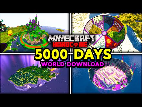I SURVIVED 5000 DAYS in Minecraft Hardcore (Hindi)