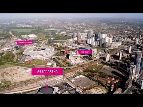 Queen Elizabeth Olympic Park Aerial Flyover - Be Inspired, Be Amazed, Be Here