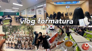 VLOG: formatura escola coreana, último dia de aula, album de formatura, saindo pós aula etc