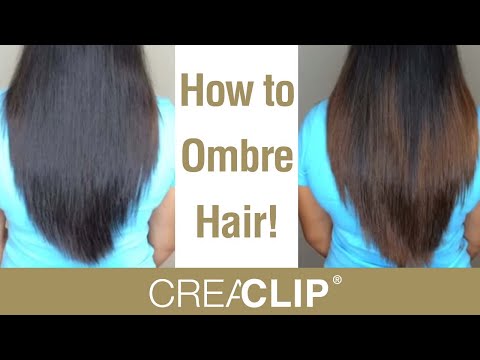 How to DIY Ombre color at home! Color your own hair!
