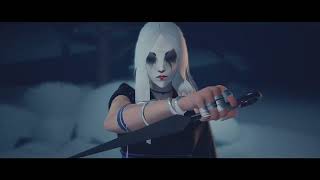 Snowed In - Lady Kuroki v LoL Jinx Cinematic 'Sonya Blade Moveset'